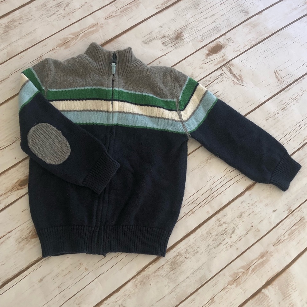 3T Boys Cherokee Half Zip Sweater